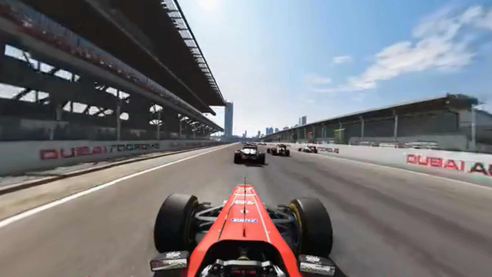 Dubai F1 360 video VueXR